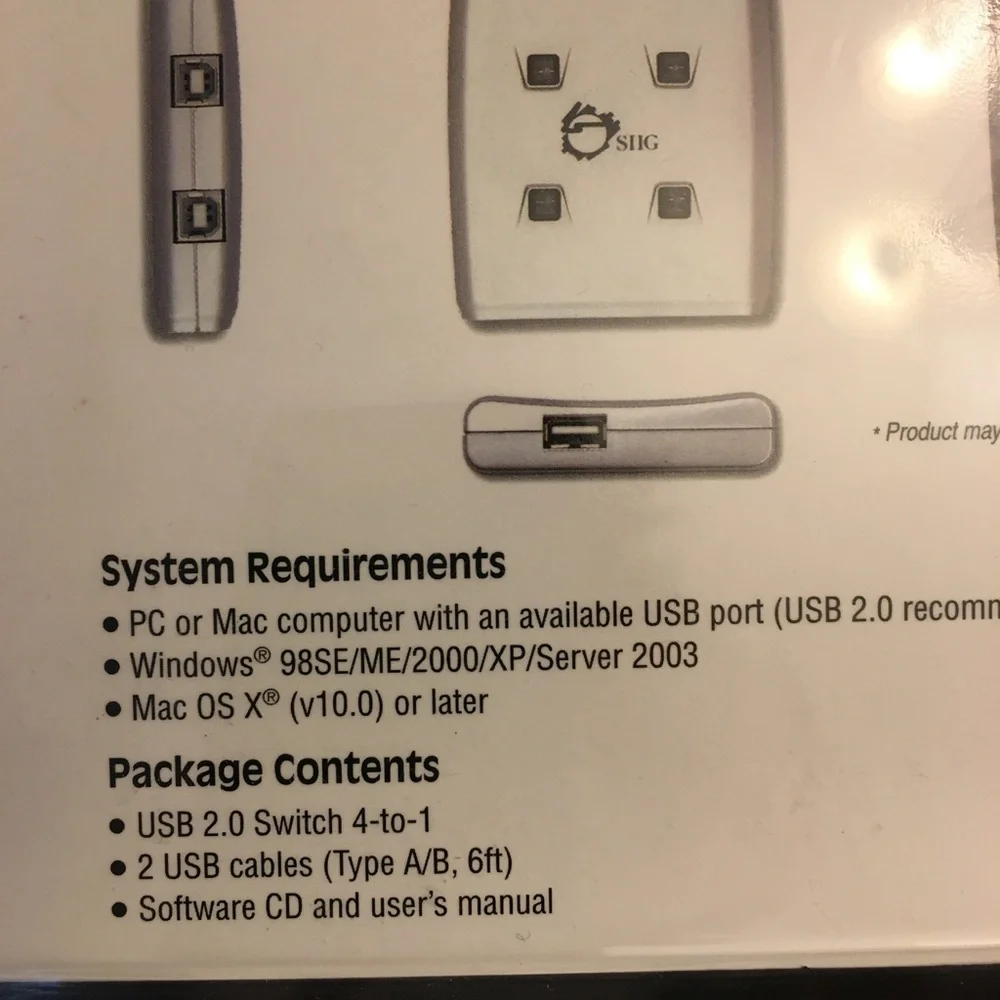 SIIG usb 2.0 switch